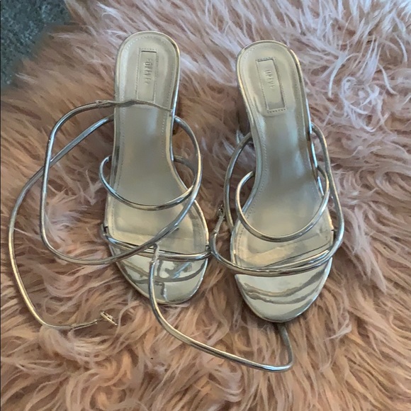 forever 21 silver sandals